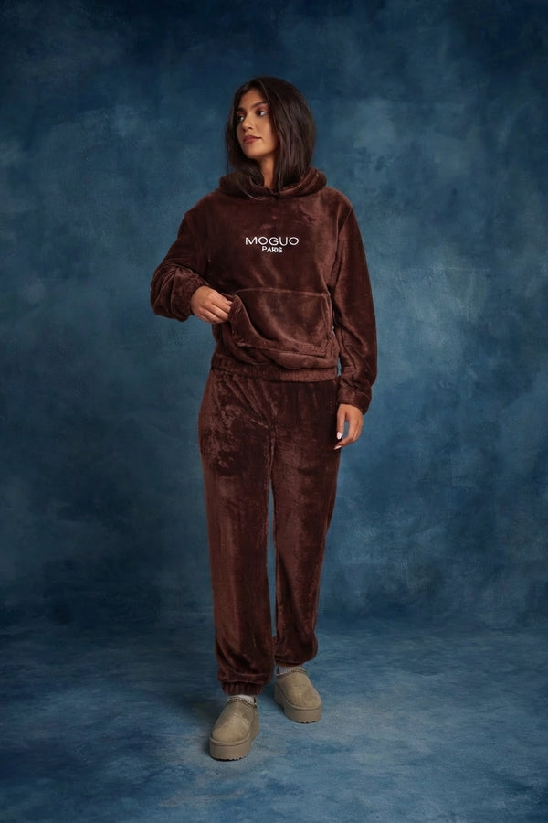 Le Sweat Signature en Coraline - Marron