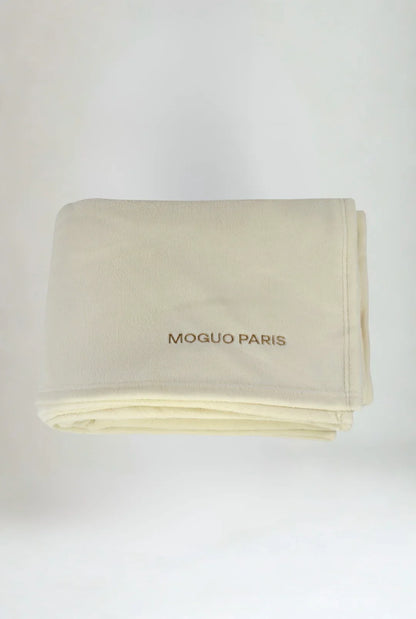 Plaid en Coraline ultra moelleux XL - crème