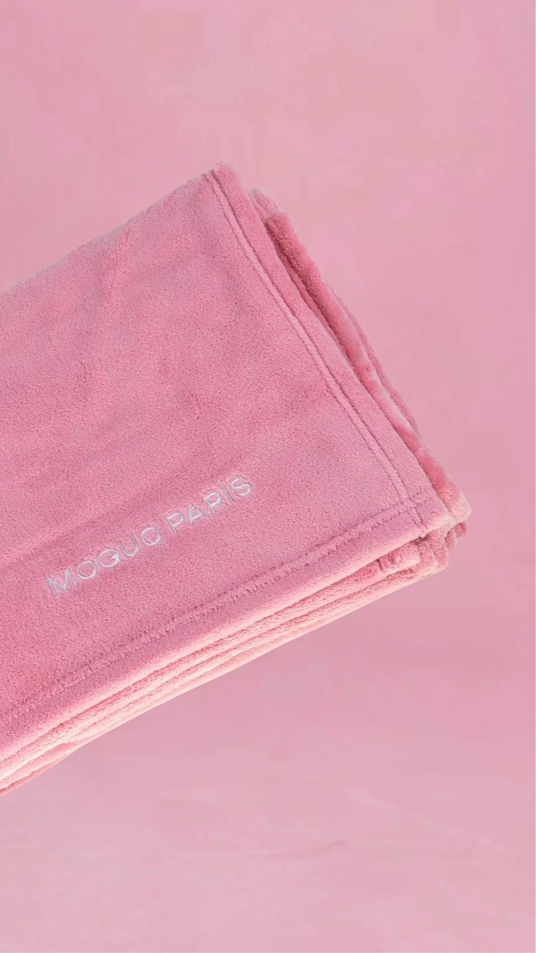 Plaid en Coraline ultra moelleux XL - rose