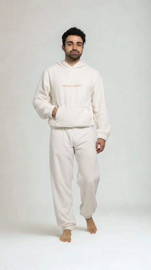 Sweat d'intérieur ultra doux - crème