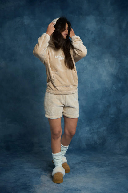 Short d'intérieur en Coraline - beige