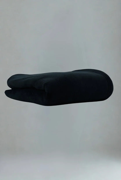 Plaid en Coraline ultra moelleux XL - noir