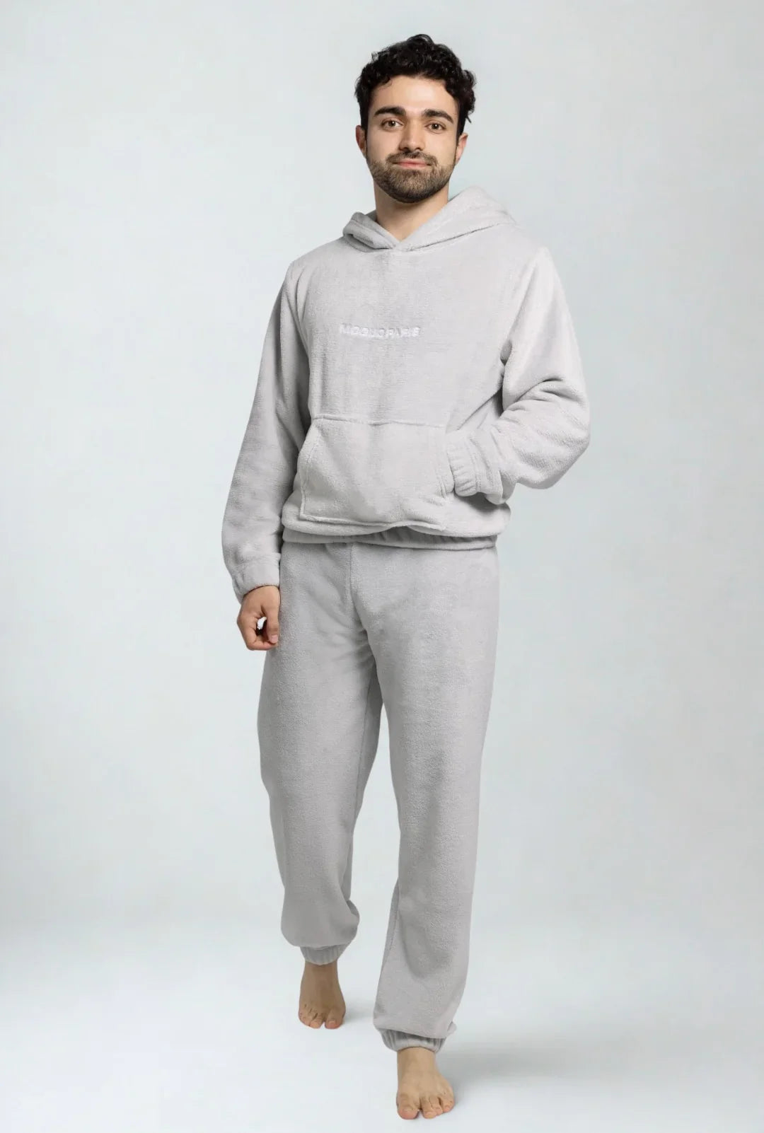 Sweat d'intérieur ultra confort - gris