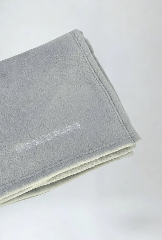 Plaid en Coraline ultra moelleux XL - gris