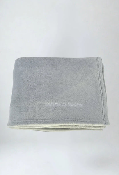 Plaid en Coraline ultra moelleux XL - gris