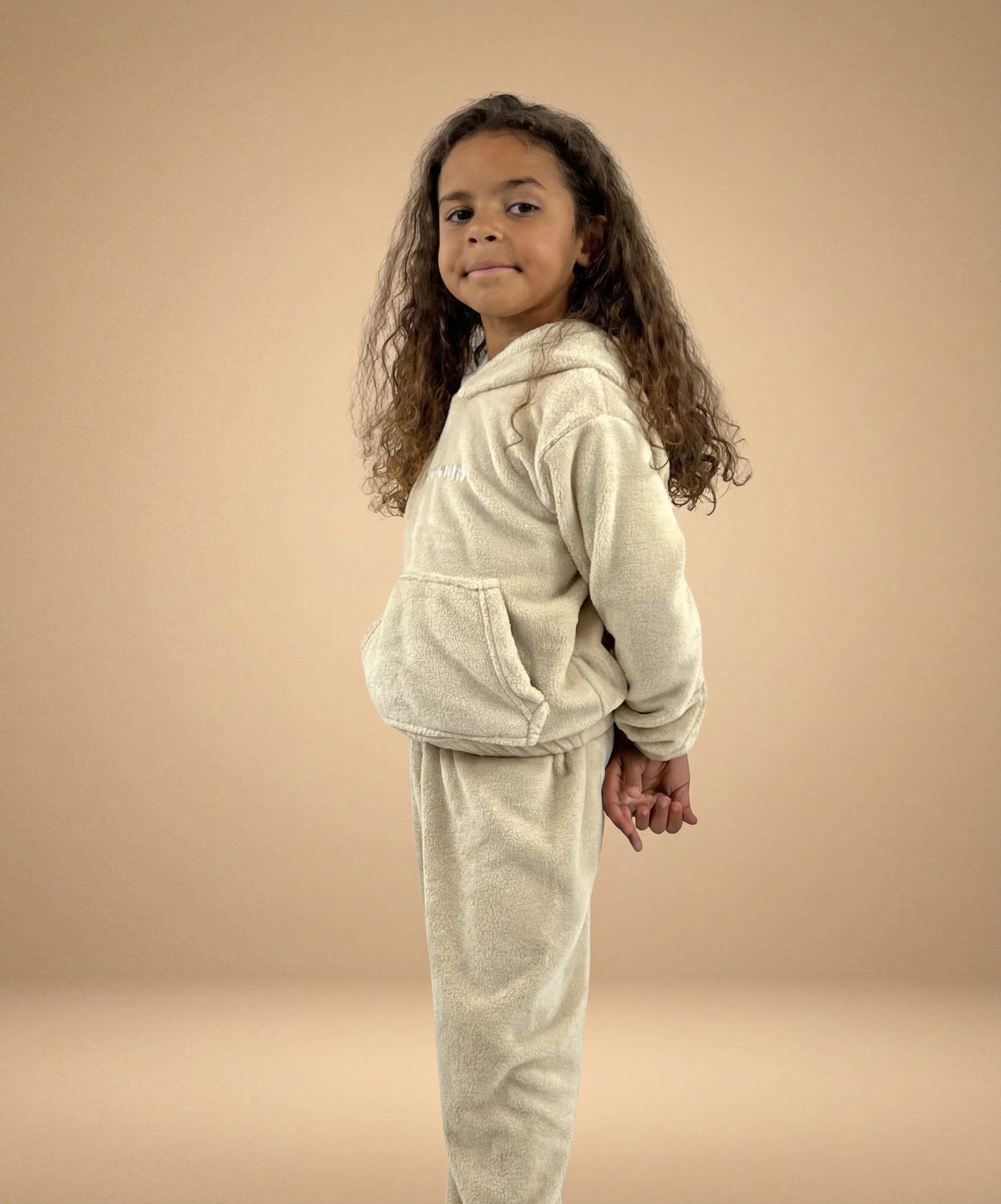 Ensemble Pilou Pilou Enfant - beige - MOGUO PARIS